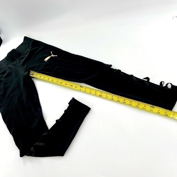 Puma Lace Up Leggings Black size S - Picture 4 of 10